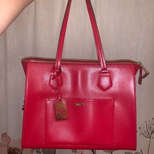 Red Ralph Lauren Purse ! CAN LOWERRR !